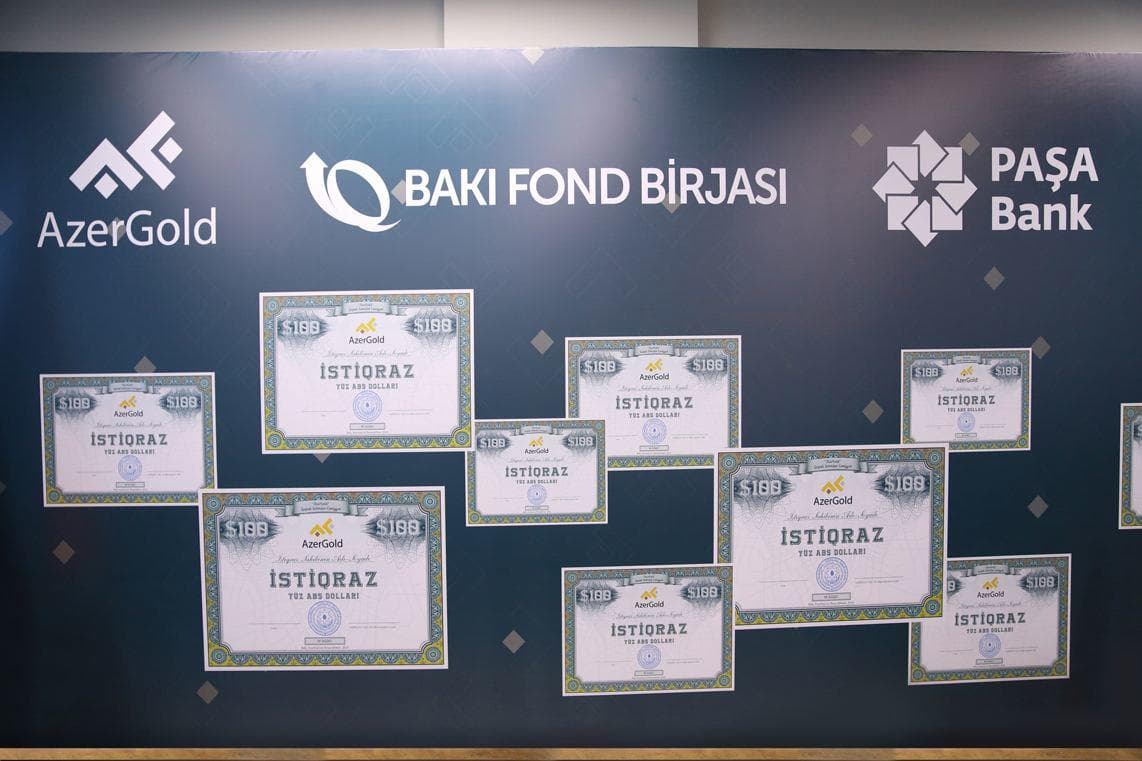 “AzerGold” istiqrazlarının yerləşdirilməsi üzrə hərrac keçirilib