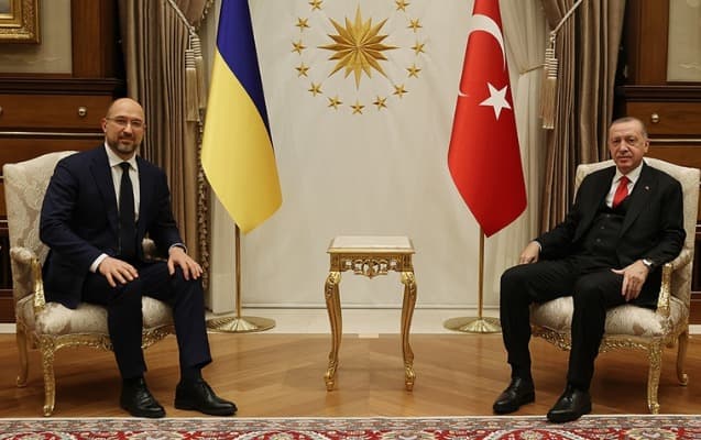 Ərdoğanın Ukrayna Baş naziri ilə azad ticarət zonası haqqında sazişin müzakirəsi