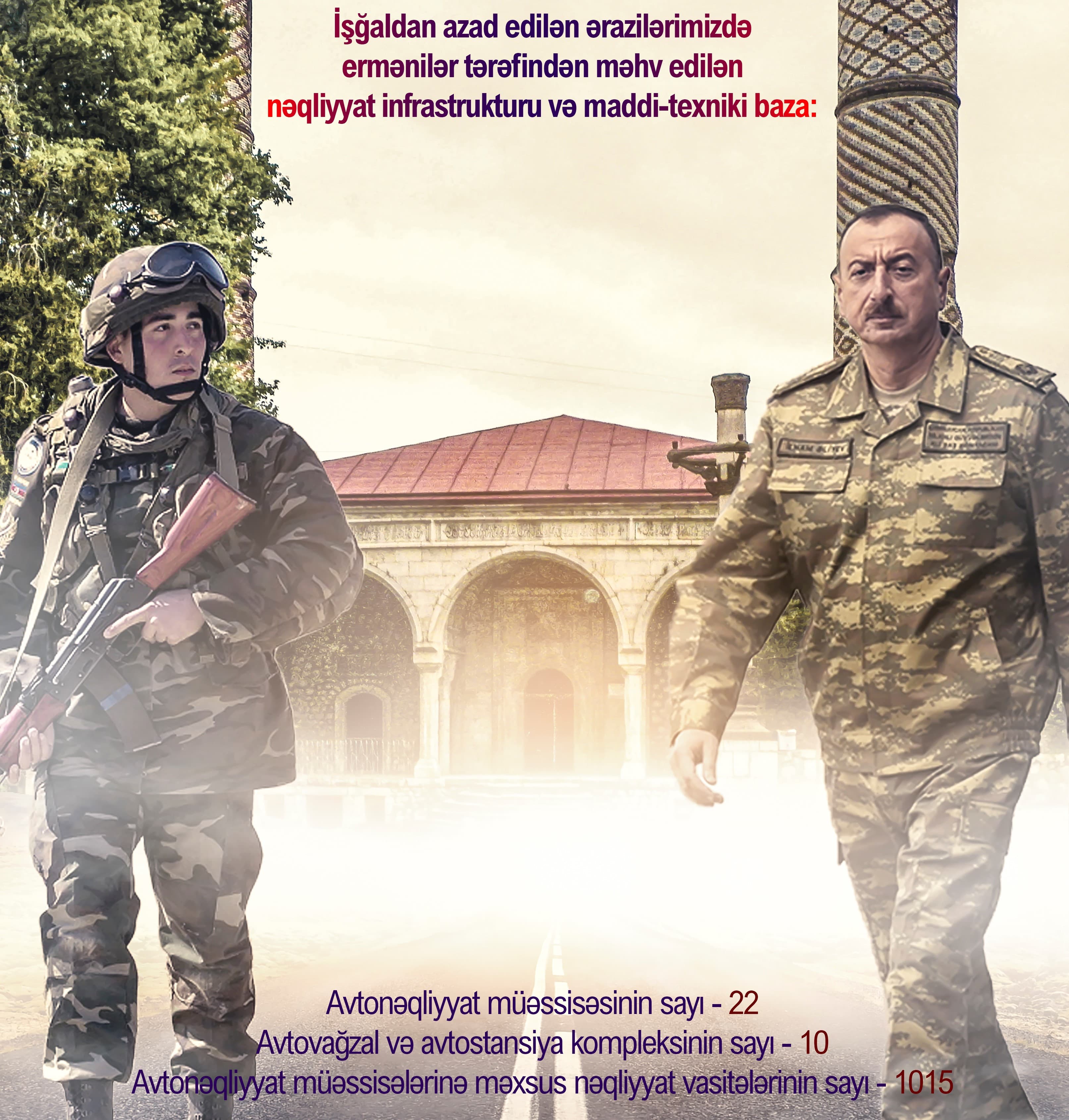 Bakı və digər şəhərlərlə işğaldan azad olunmuş ərazilər arasında sərnişindaşıma marşurutu təşkil edilir