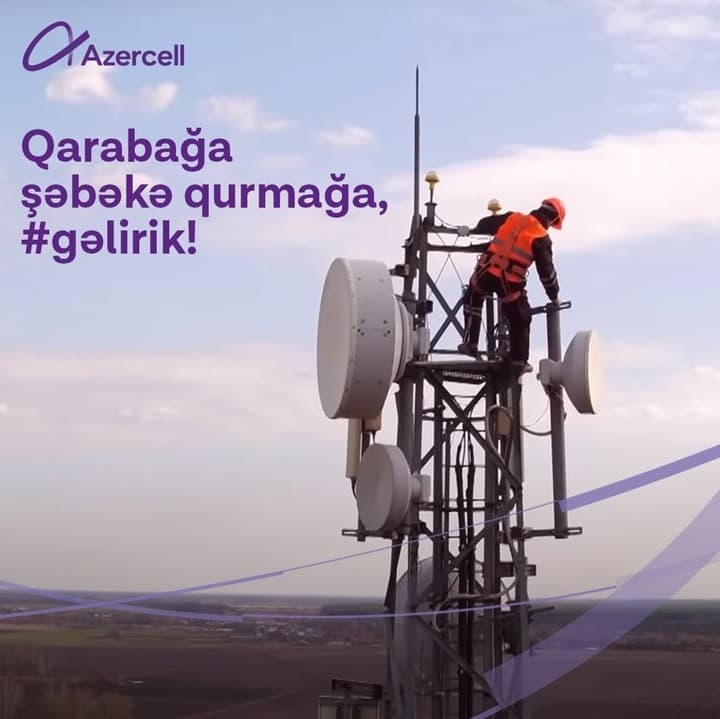 Azercell LTE şəbəkəsinin əhatə dairəsini 85%-ə çatdırıb