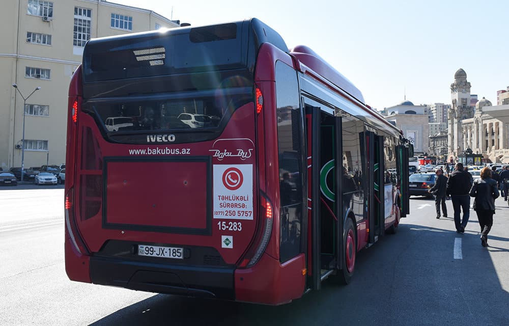Bakıda avtobusların yolu 3 günlük dəyişdirilir