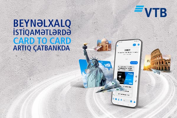 VTB (Azərbaycan) Facebook və WhatsApp vasitəsilə beynəlxalq pul köçürmələri xidmətini işə salıb