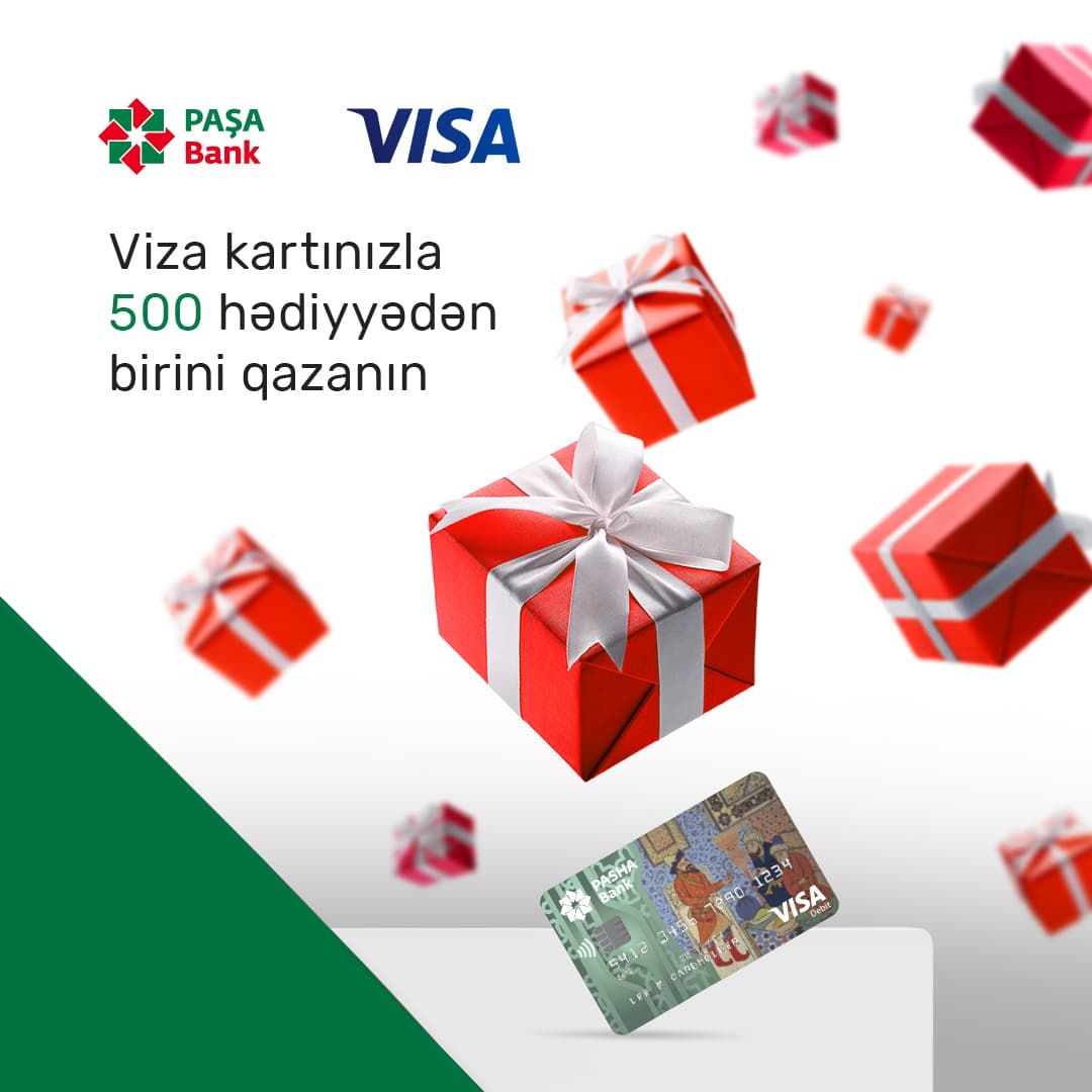 PAŞA Bankdan VISA kart sahibləri üçün yeni kampaniya!