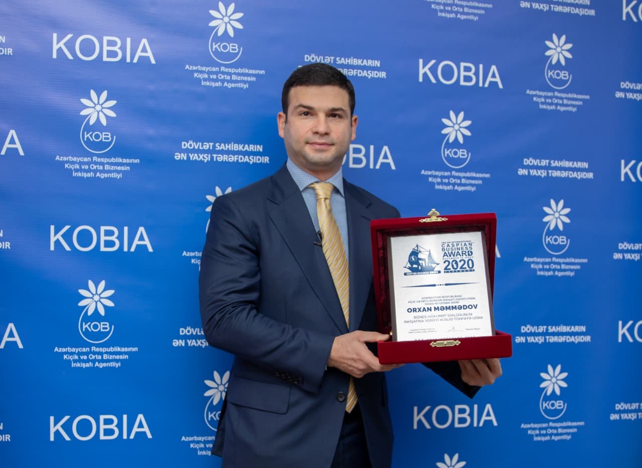 “Caspian Business Award 2020”  beynəlxalq mükafatının təqdimetmə mərasimi keçirilib