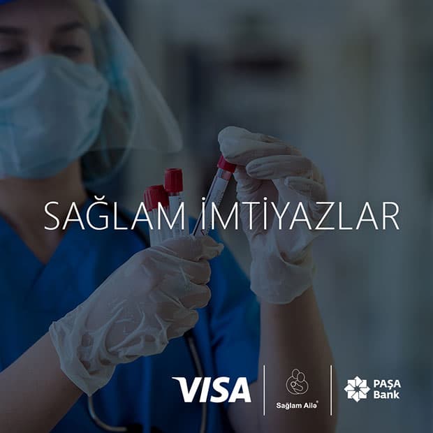 Premium Visa kart sahiblərinə ödənişsiz COVID-19 testi