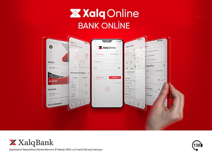 Qarşılayın: Xalq Bankın yeni mobil tətbiqi istifadənizdə!