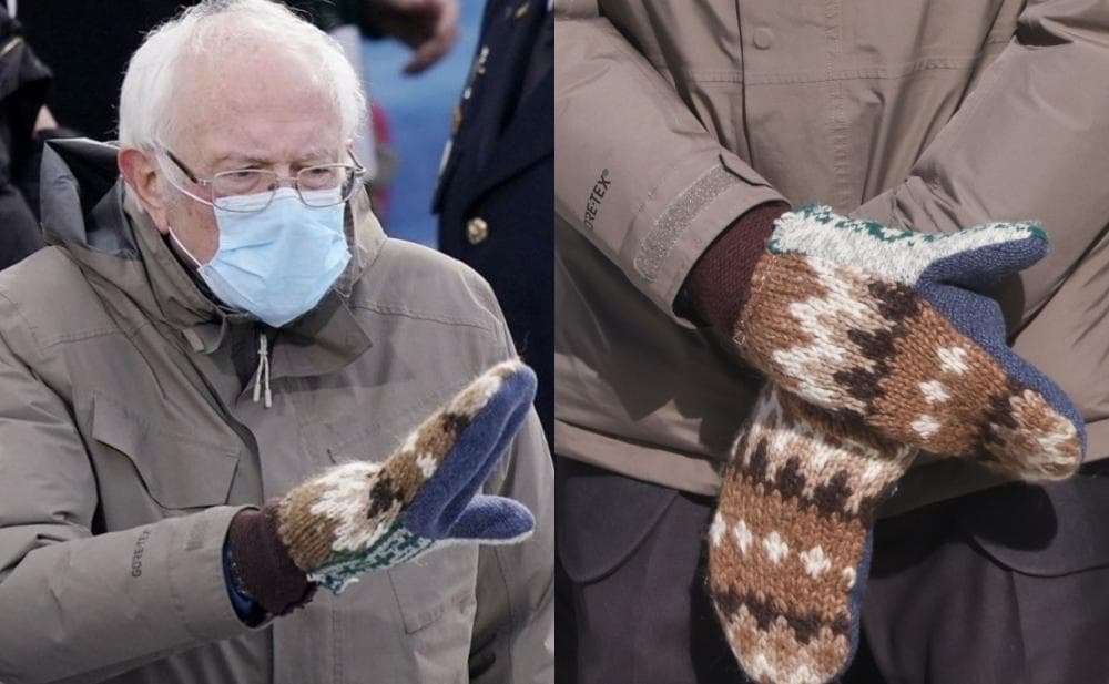 Bernie əlcəklərini hərraca çıxardı