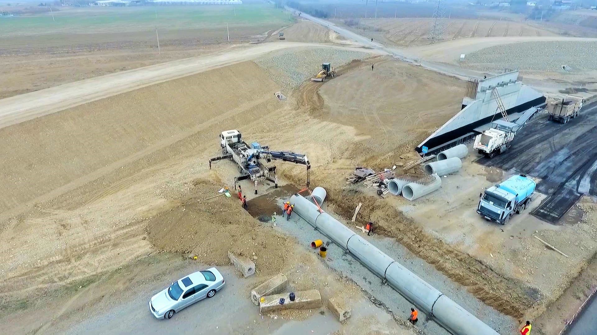 M2 magistralının 130 km-lik sonuncu hissəsinin genişləndirilməsi davam edir