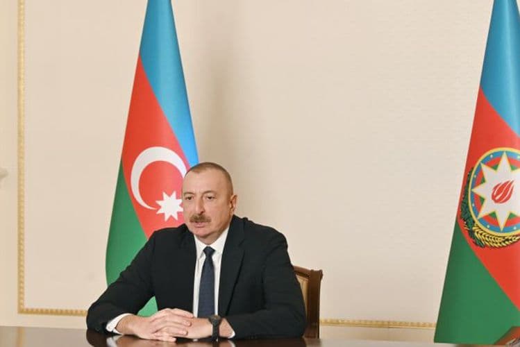 İlham Əliyev Prezidentin Şuşada xüsusi nümayəndəsi təyin olunmuş Aydın Kərimovu videoformatda qəbul edib