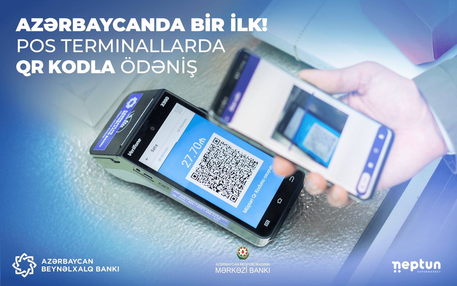Mağazalarda ödəniş üçün daha bank kartlarına da gərək qalmadı