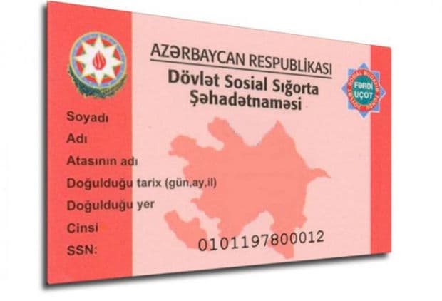 Azərbaycanda sosial sığorta kartlar LƏĞV EDİLİR
