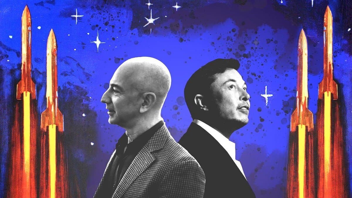 Elon Musk, Jeff Bezos-un peyk interneti layihəsi üçün çətinliklər yaradıb