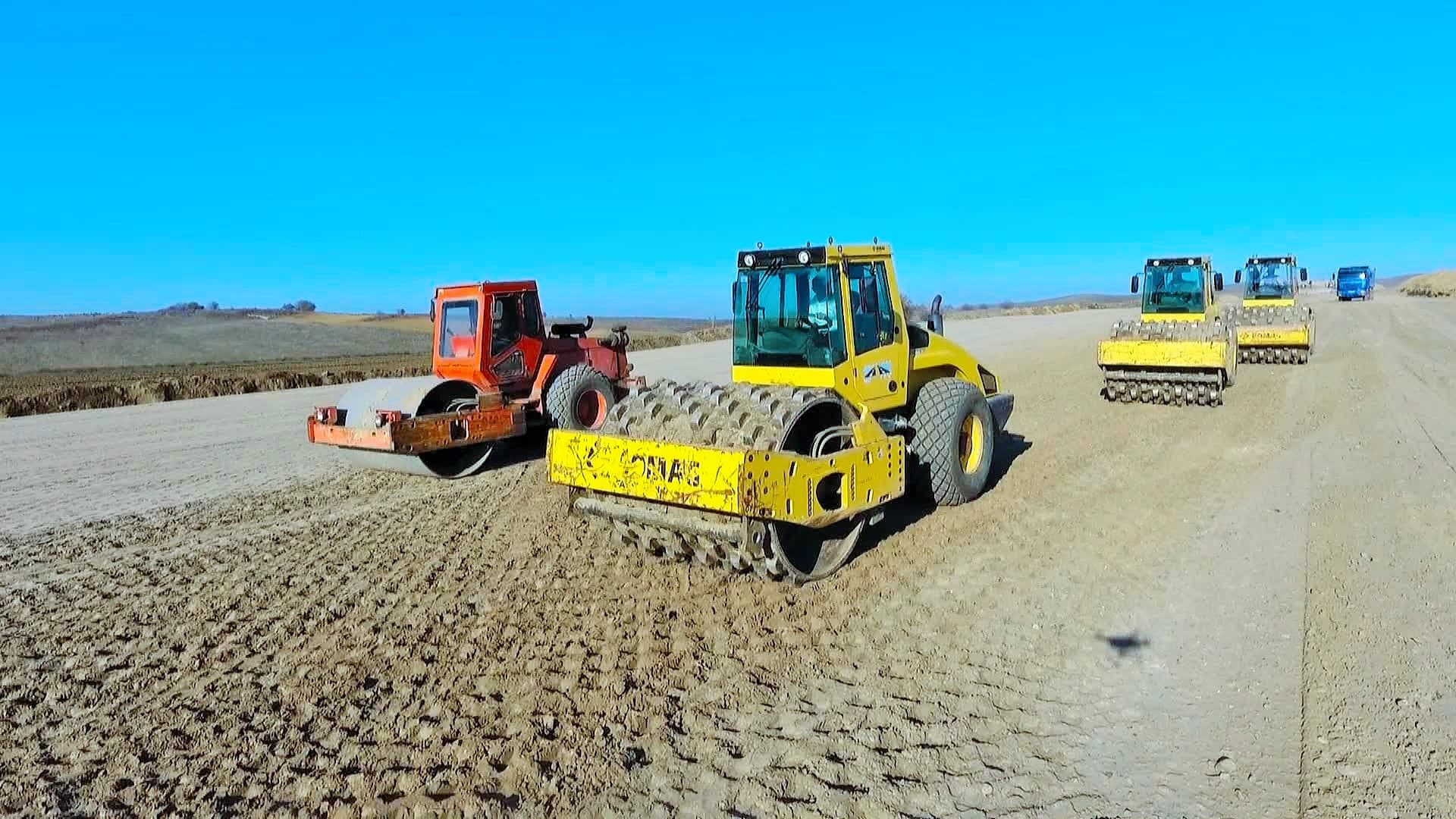 Yeni Füzuli-Şuşa avtomobil yolunun tikintisi davam etdirilir