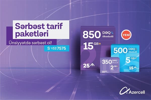 Yenilənmiş Sərbəst tarifləri ilə daha əlçatan ünsiyyət