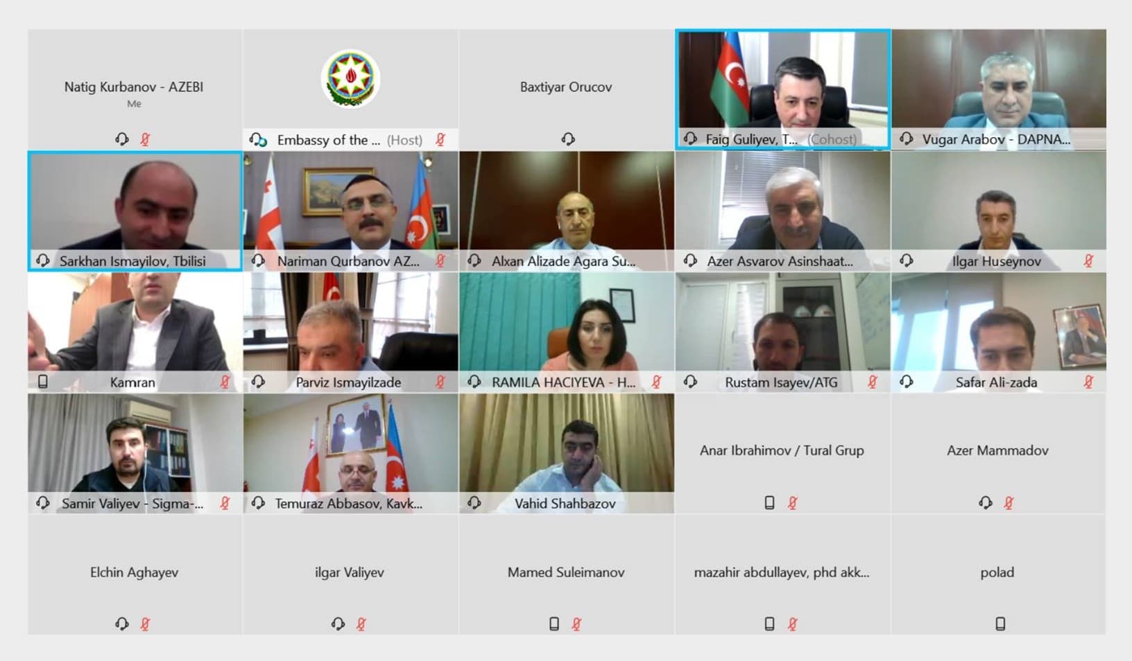 Sahibkarlar Konfederasiyası ilə Gürcüstandakı azərbaycanlı iş adamlarının birliyi arasında memorandum imzalanıb