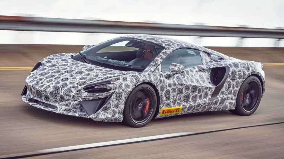 McLaren Automotive yeni modelinin görüntüsünü təqdim etdi - VİDEO