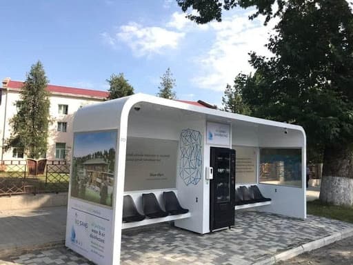 Bakıda ilk bio-smart avtobus dayanacağı quraşdırılıb