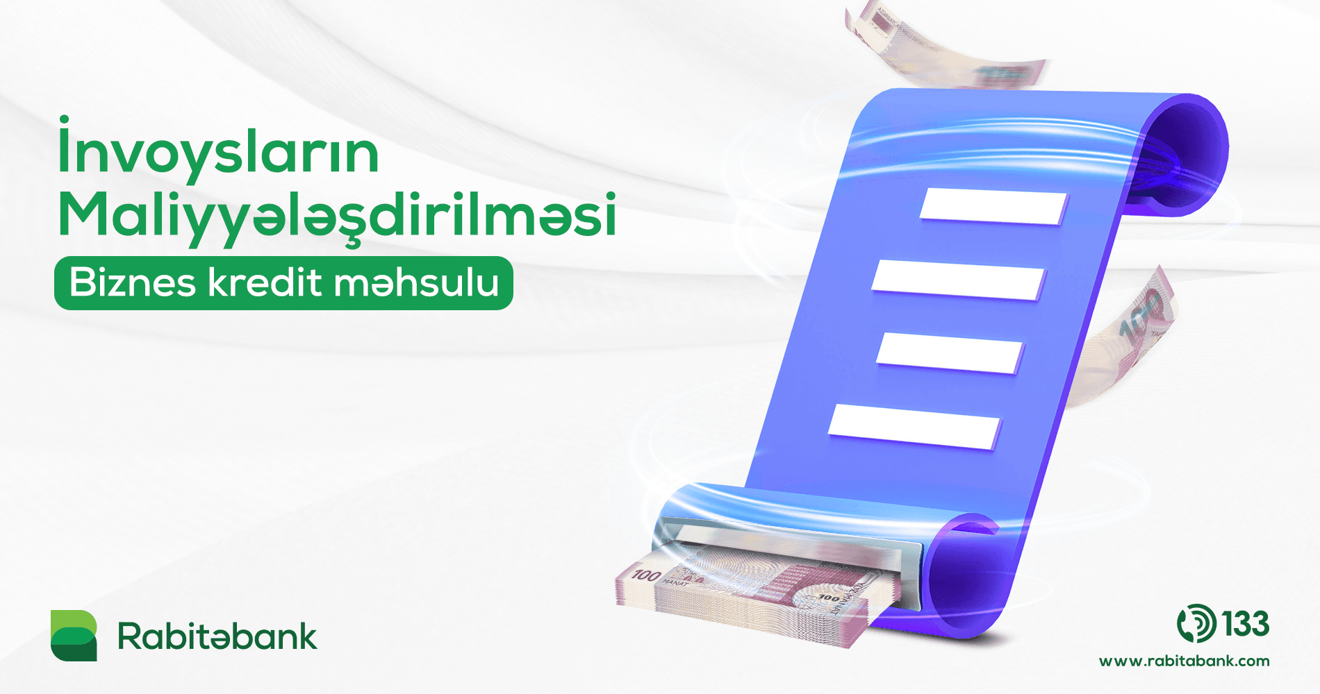 Rabitəbankdan “İnvoysların maliyyələşdirilməsi” krediti!