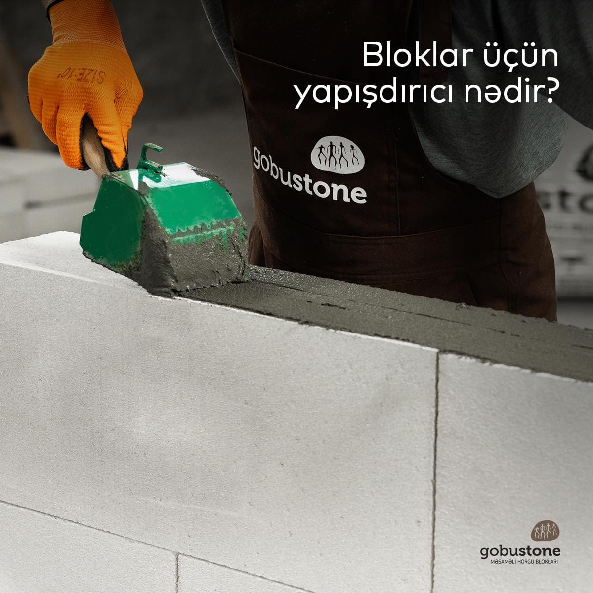 Nəfəs alan, yanmaz divar materialı- Gobustone