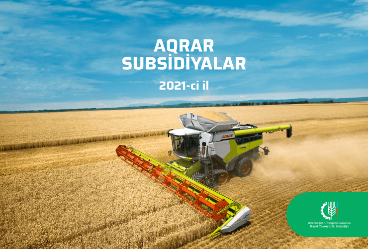 Aqrar subsidiyalar 2021-ci il - CƏDVƏL