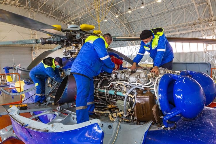 Azərbaycanda helikopterlərin təmiri müəssisəsinin tikintisi bu il başa çatacaq