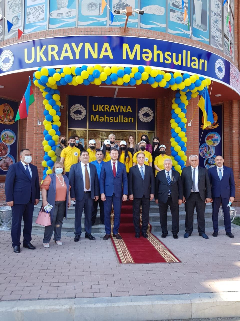 Gəncədə Ukrayna  məhsulları satış şəbəkəsinin 1-ci mağazası açılıb