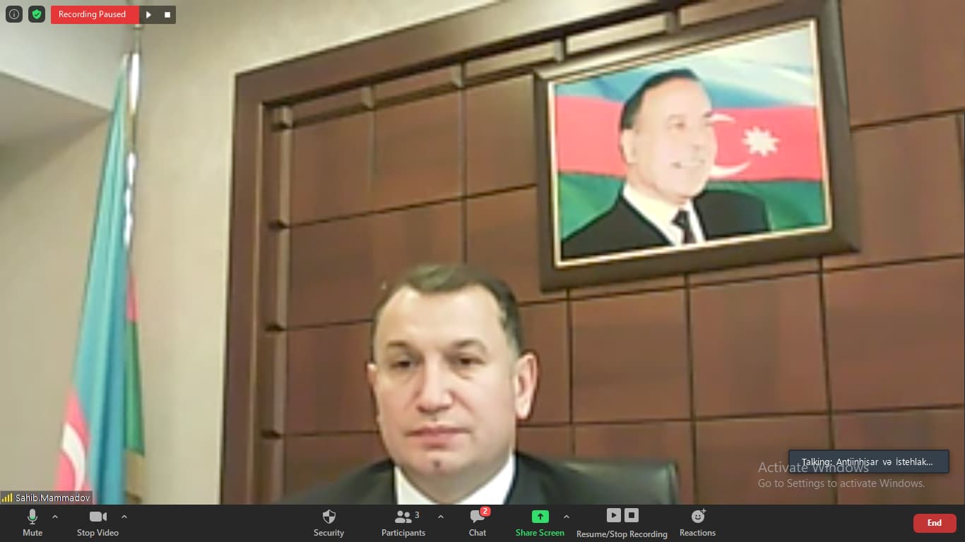 Dövlət müəssisələrində tender qaliblərini seçən nümayəndələrlə görüş