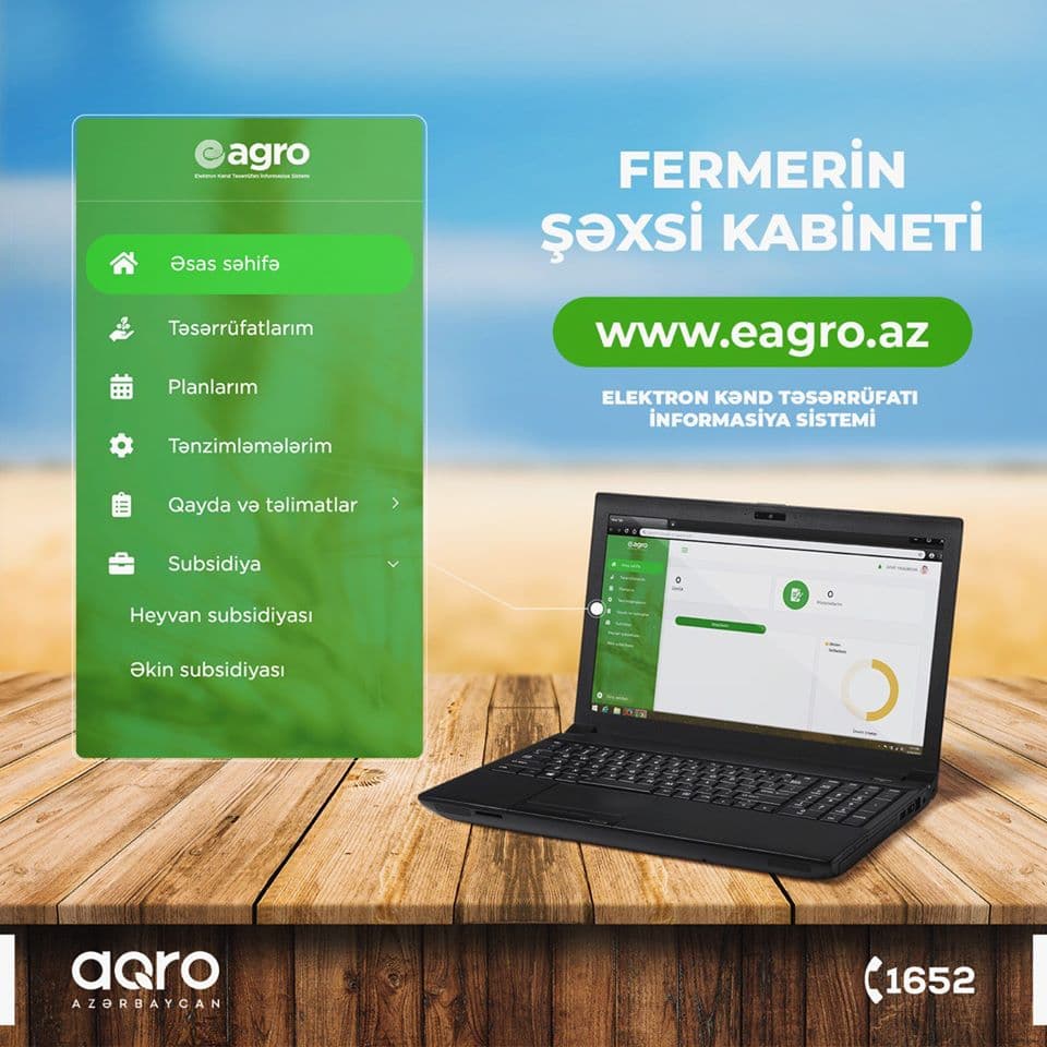 EKTİS-də elektron müraciəti formalaşmış fermerlərin 92,06 faizinə subsidiya ödənilib