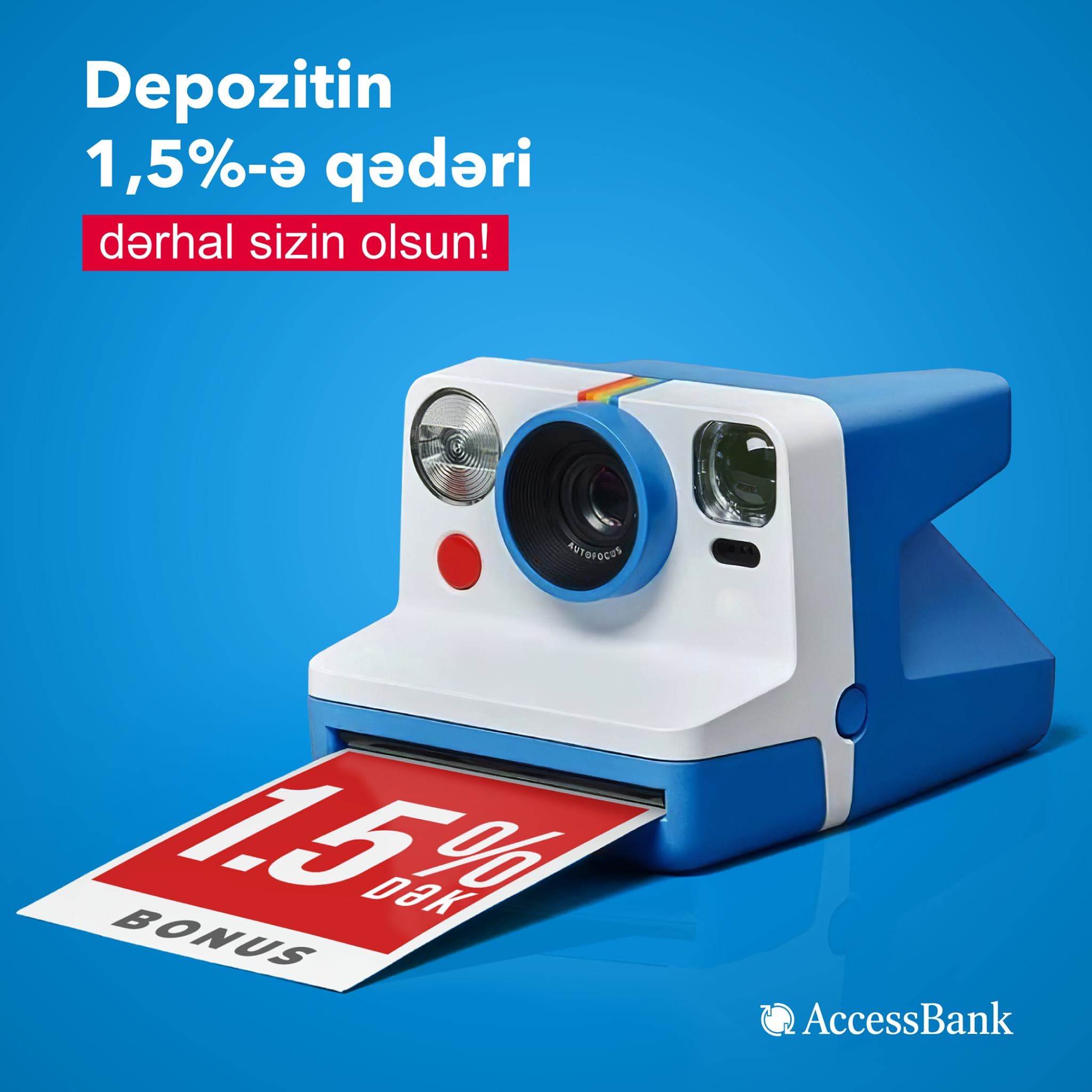 “AccessBank”dan yeni əmanətçilərə bonus hədiyyə