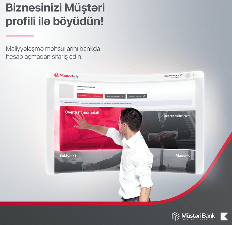 Kapital Bank kiçik və orta sahibkarlara maliyyələşmə üçün onlayn sifariş xidmətlərini təklif edir