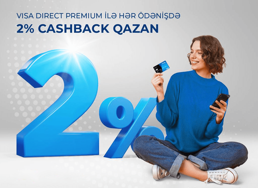 Visa Direct Premium kredit kartının istifadəçiləri bonuslar qazanacaq