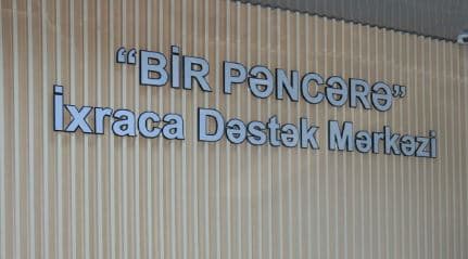 “Bir Pəncərə” ilə 17,1 milyon dollarlıq qeyri-neft ixracı