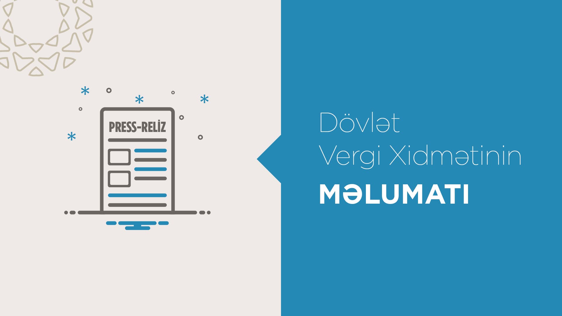 Vergi xidmətindən korrupsiyaya yol verən əməkdaşları barədə AÇIQLAMA