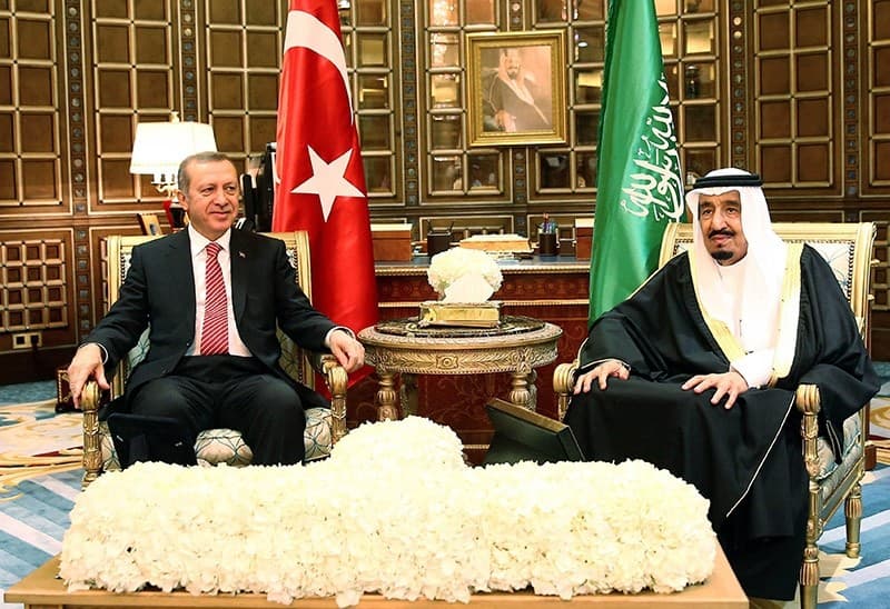 Ərdoğan,Türkiyəyə boykot tətbiq edən ölkənin kralı ilə danışdı