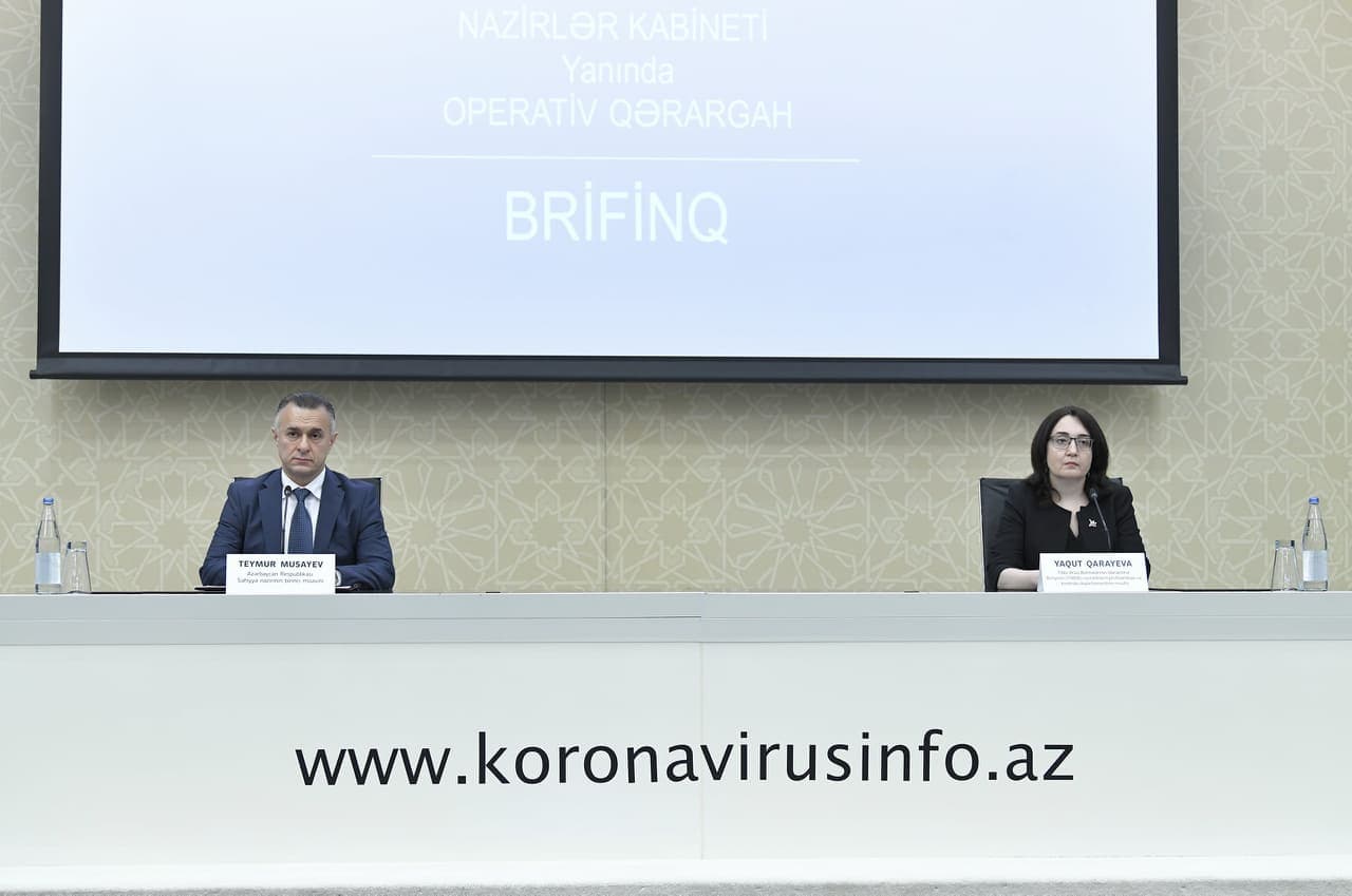 Operativ qərargah brifinq keçirir - VİDEO
