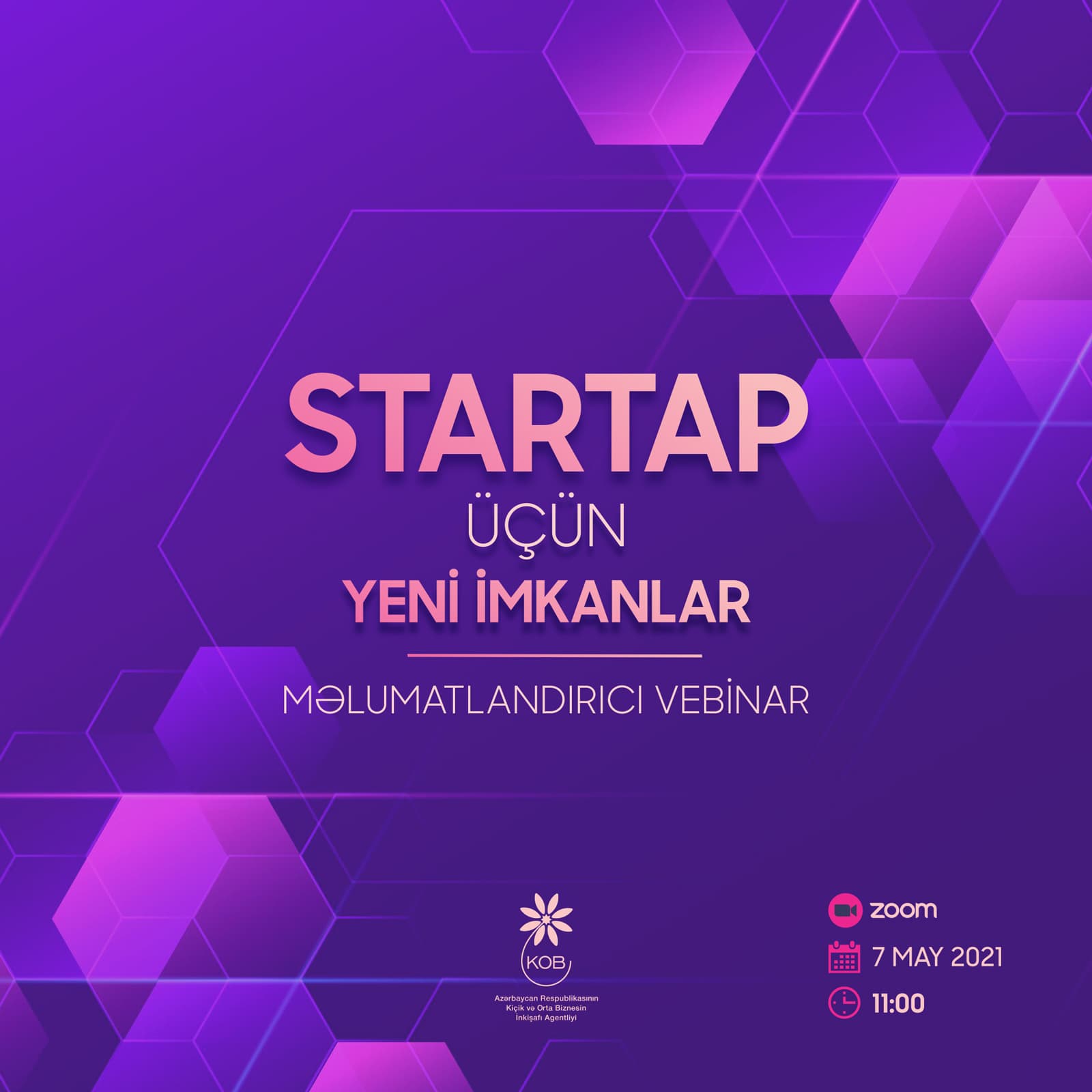 “Startap üçün yeni imkanlar” mövzusunda vebinar