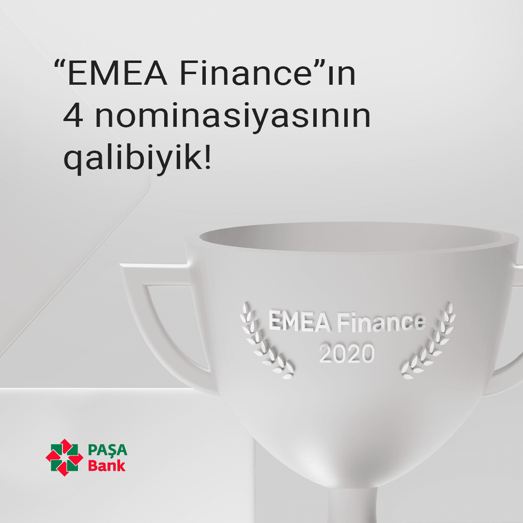 “PAŞA Bank” “Europe Banking Awards” tərəfindən dörd beynəlxalq mükafata layiq görülüb