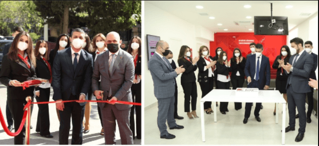 Kapital Bank yenilənən Nərimanov filialını istifadəyə verdi