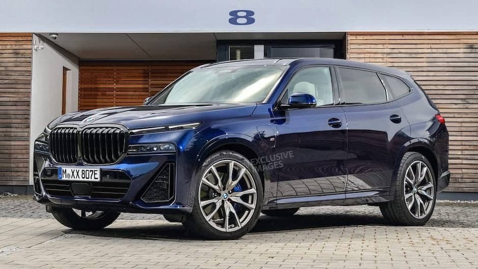 BMW yeni X8 krossoverini sınayır