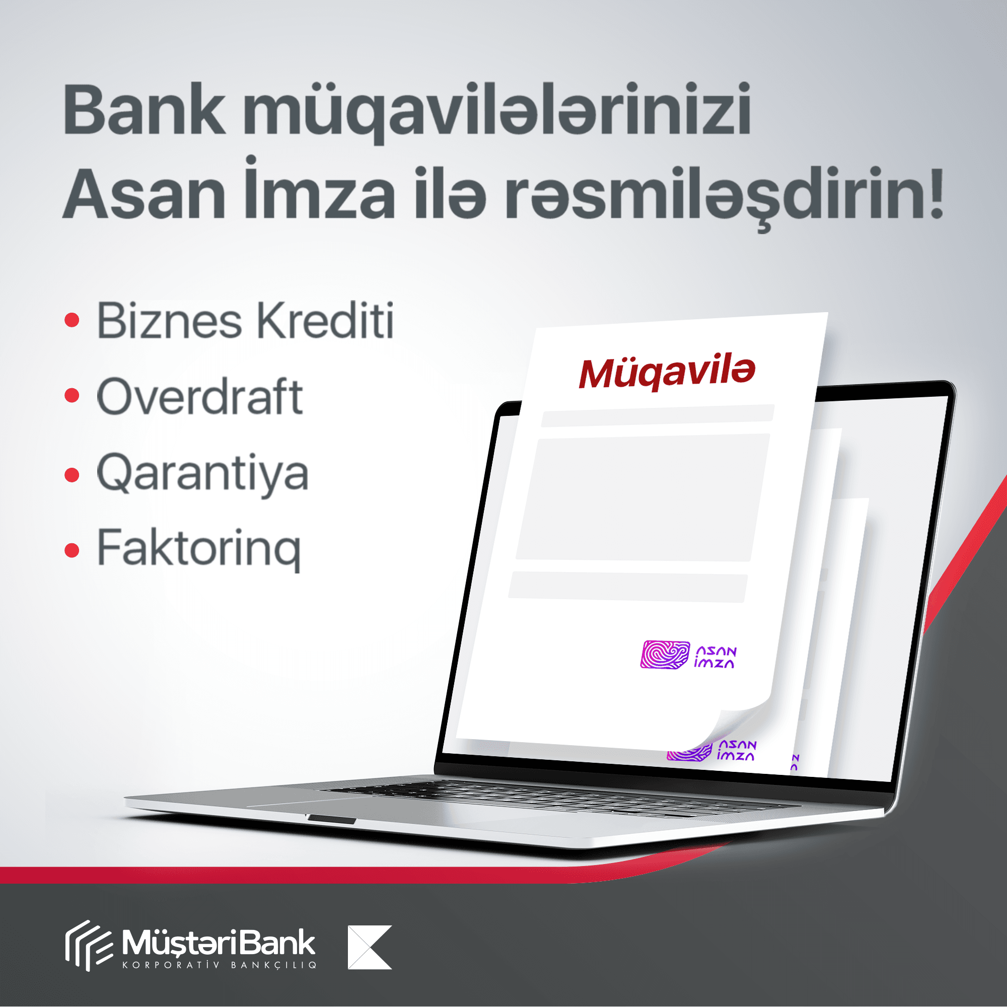 Sahibkarlar Kapital Bank-la olan müqavilələri “ASAN İmza” ilə imzalaya bilərlər