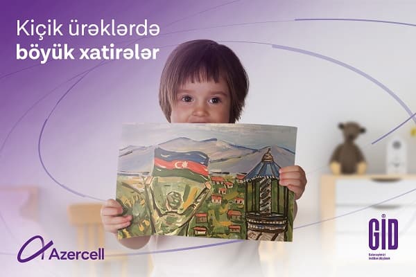 Azercell 1 iyun Uşaqların Beynəlxalq Müdafiəsi günü münasibətilə şəhid övladları üçün sosial layihə keçirib