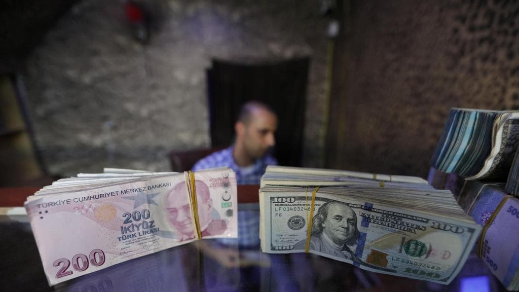 Türk lirəsi dollar qarşısında rekord həddə UCUZLAŞIB