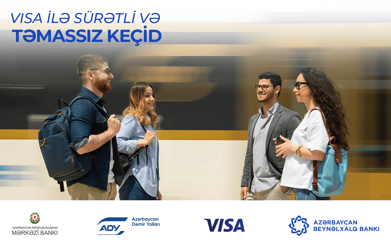 Şəhərətrafı dəmir yolu xətlərində təmassız ödənişlər genişləndirilir
