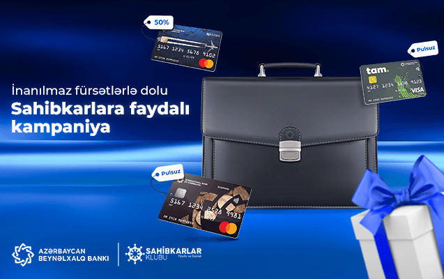 Azərbaycan Beynəlxalq Bankından sahibkarlar üçün kampaniya