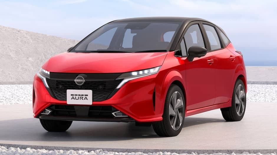 Nissan Note hetçbeki bahalı Aura versiyasına sahib olub - FOTO