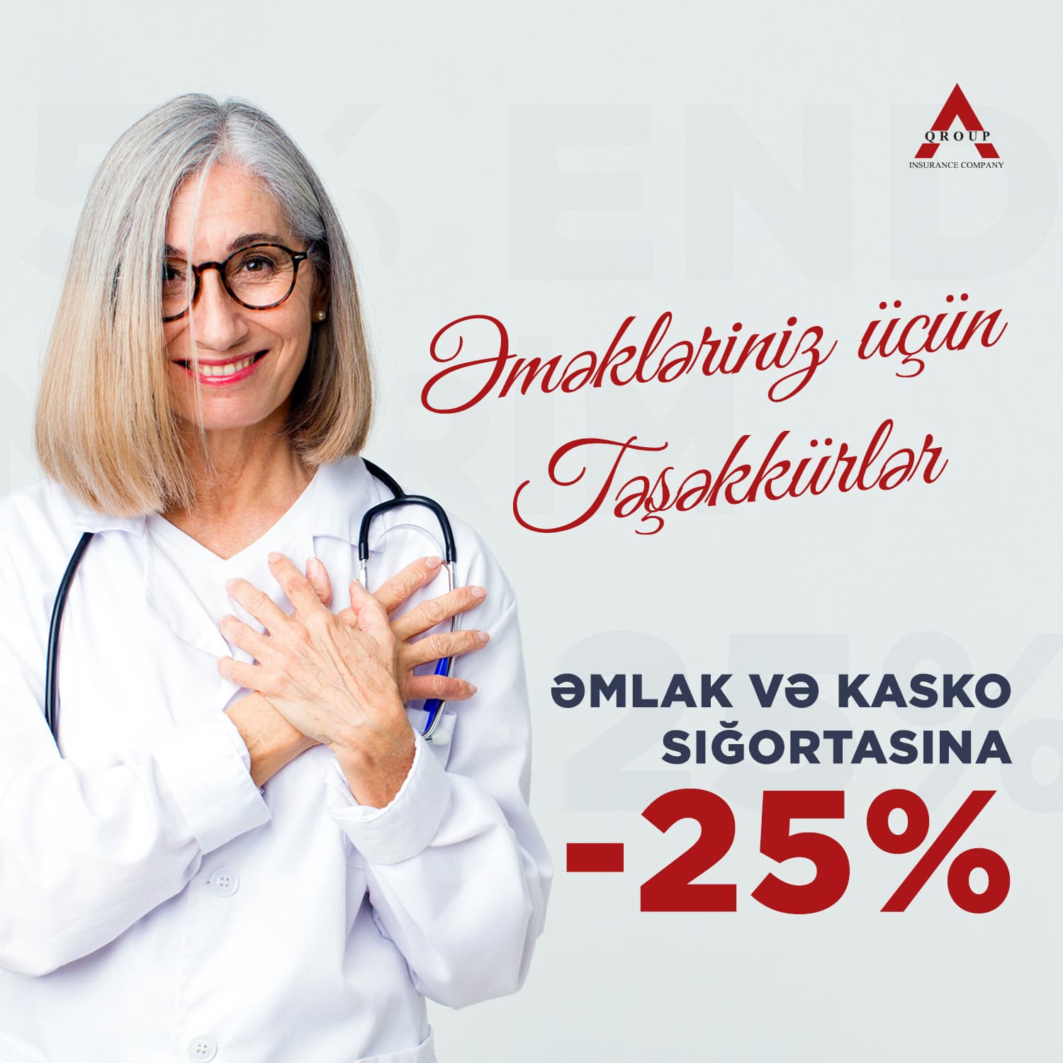 A-Qroup-dan tibb isçilərinə endirim