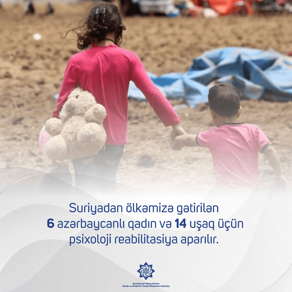 Suriyadan repatriasiya olunanlar reabilitasiya proqramına cəlb olunublar