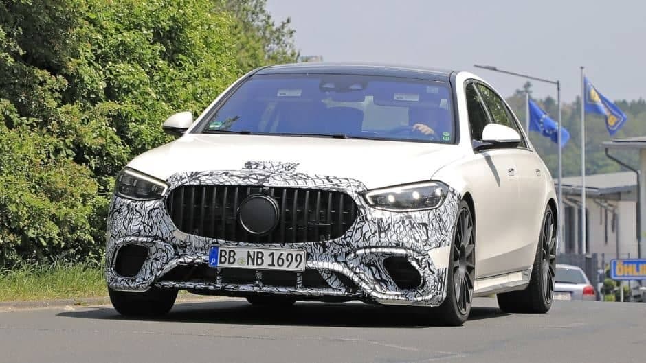 Yeni Mercedes modelinin görüntüləri yayılıb = FOTO