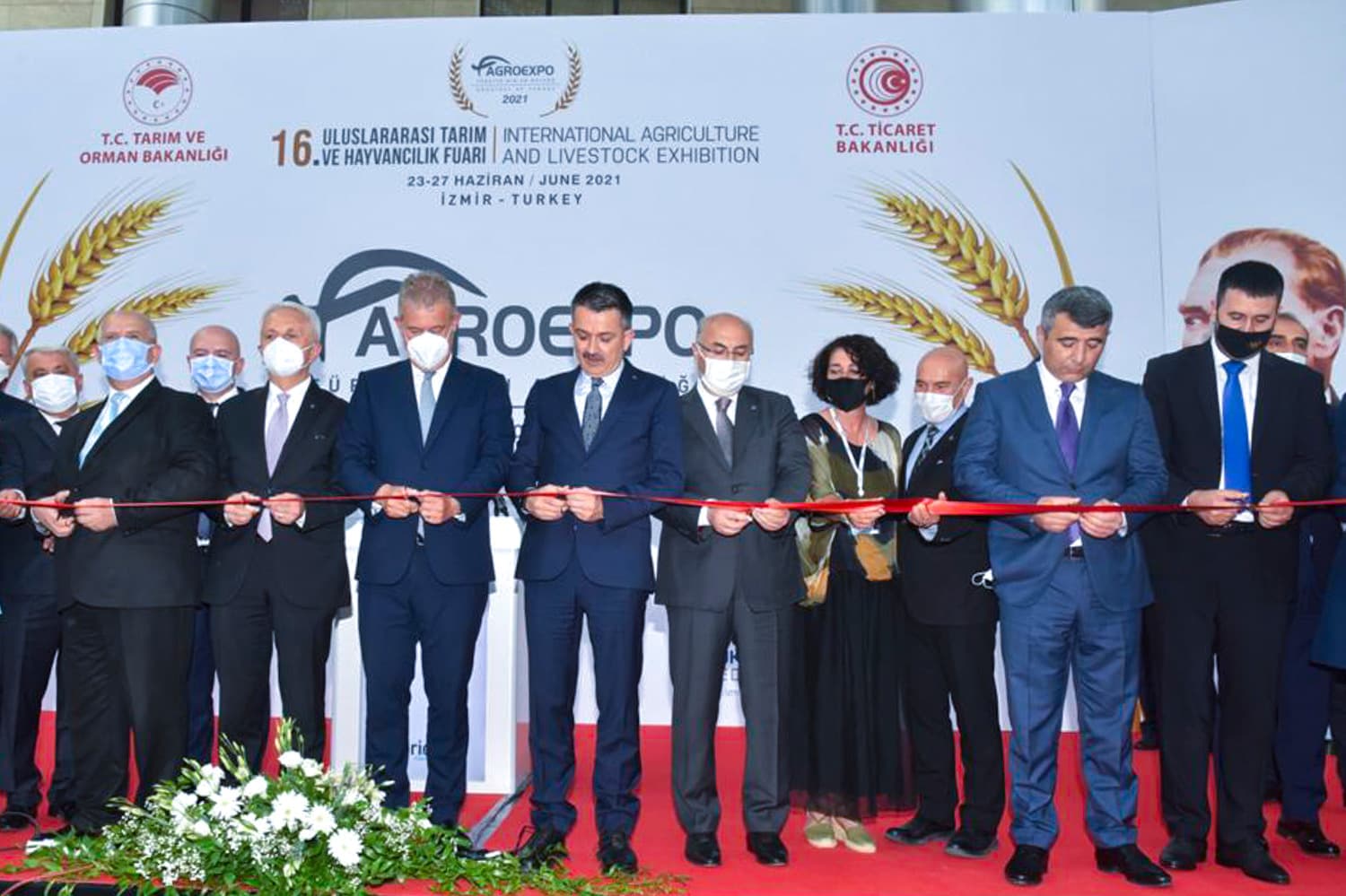 İnam Kərimov İzmirdə 16-cı Beynəlxalq Kənd Təsərrüfatı və Heyvandarlıq Sərgisinin açılış mərasimində iştirak edib