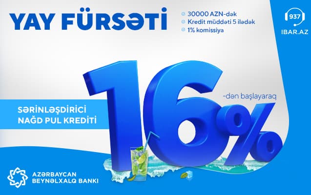 Azərbaycan Beynəlxalq Bankı kredit faizini endirdi
